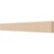 Ekena Millwork 2in. W x 4in. H x 32in. L Block Woodgrain TimberThane Rafter Tail, Primed Tan RFTUR02X04X32BLKRCPR - alternate 1